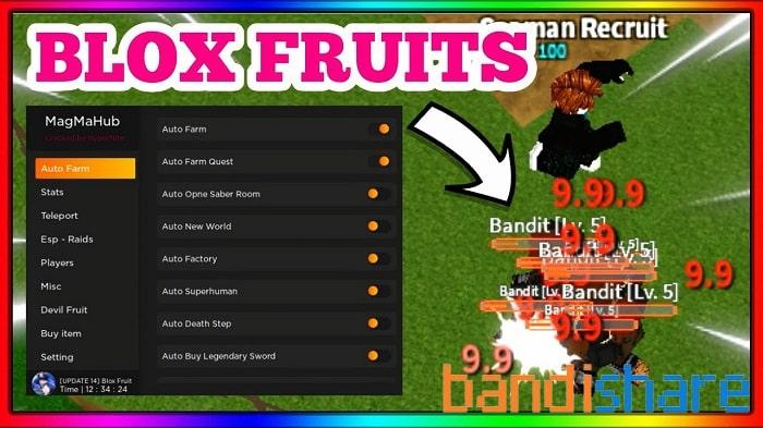Hack blox fruit