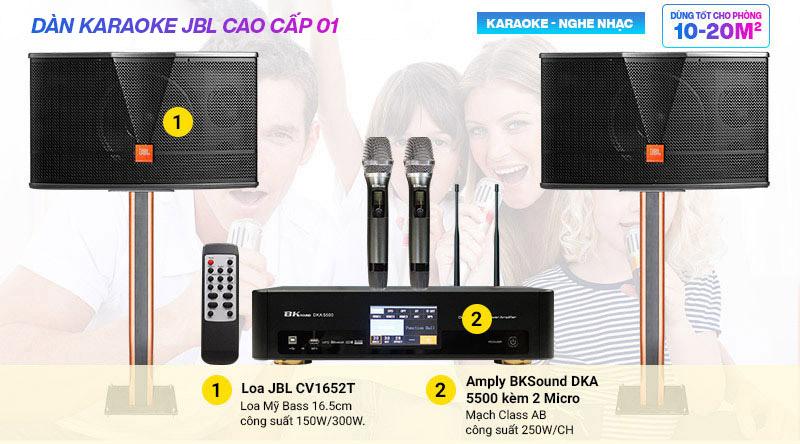 Dàn karaoke JBL cao cấp 01