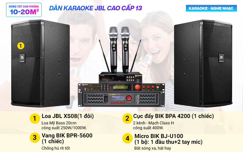 Dàn karaoke JBL cao cấp 13